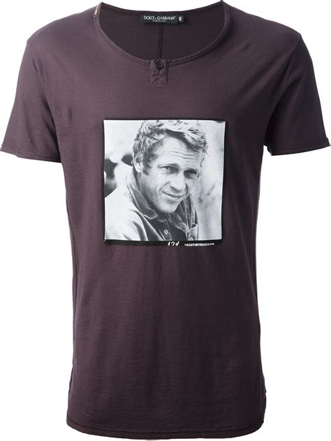 dolce gabbana steve mcqueen t shirt|Dolce & Gabbana Steve McQueen T.